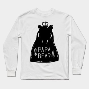 Papa Bear Long Sleeve T-Shirt